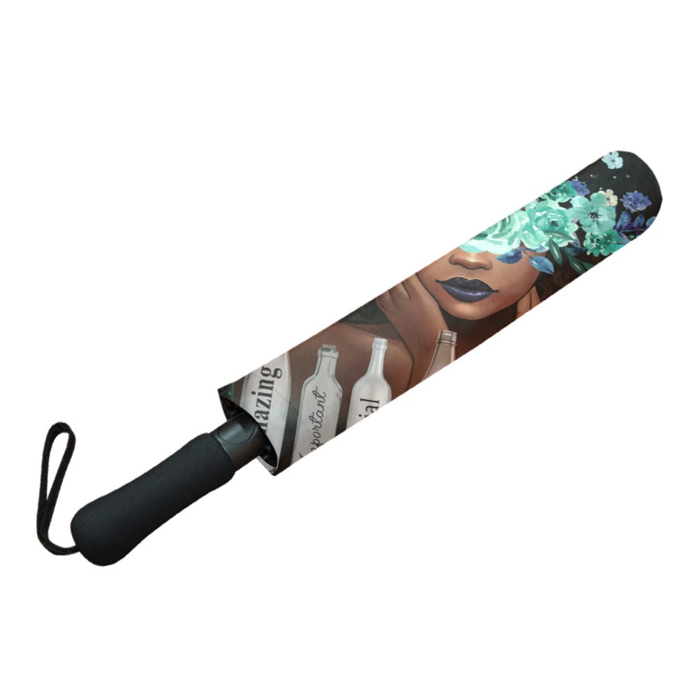 You Are Amazing Semi-Automatic Foldable Umbrella (Model U05)