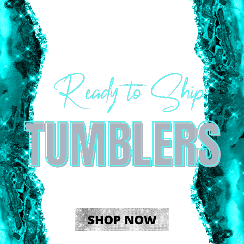 Ready To Ship Custom Sublimation Tumblers