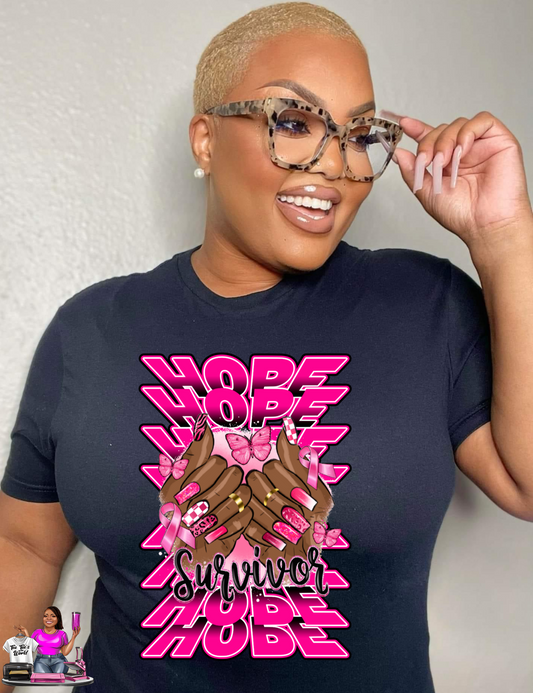 Hope Breast Cancer Survivor T-Shirt