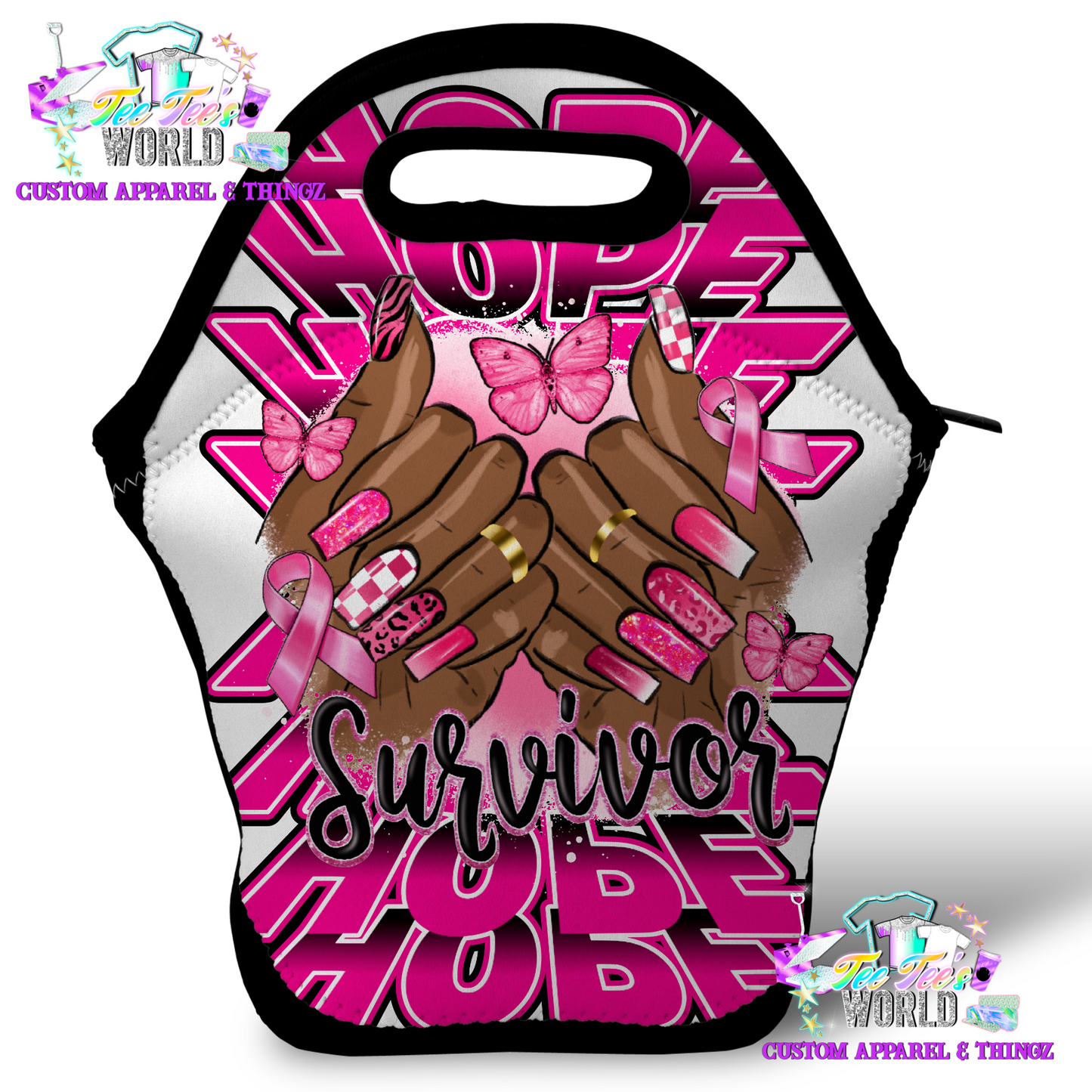 Breast Cancer Awareness Ready To Print PNG Bundle Digital Files