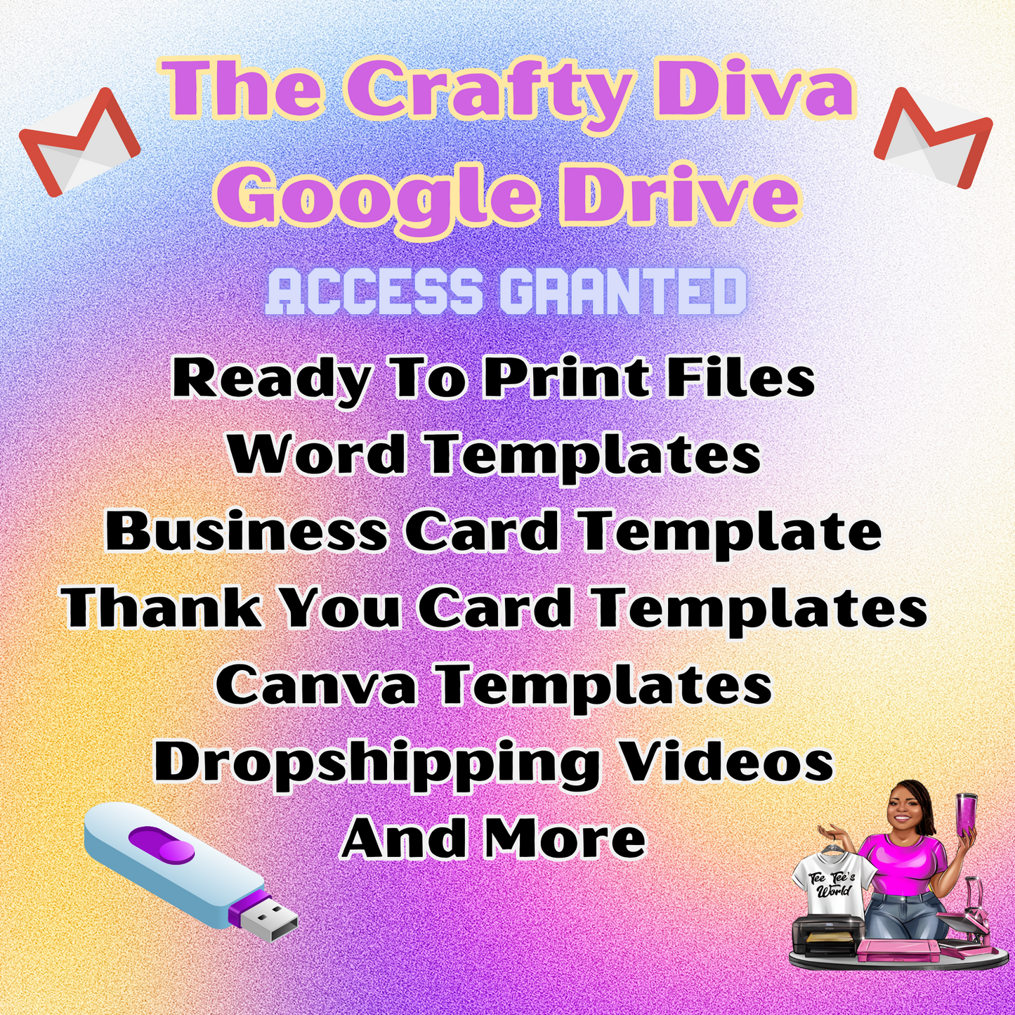 The Crafty Diva Google Drive