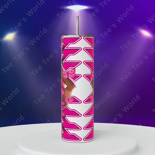 Fight Hope Breast Cancer Tumbler Cup