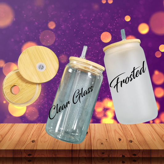 16oz Libbey Glass Cans BLANK